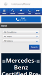 Mobile Screenshot of contemporarymotorcar.com
